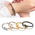 Beautiful Elegant Trendy Shiny Branded Love Nail Bracelet Bangle Kara For Women Girls Fashion Jewelry. 