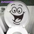 Amamia Toilet Sticker Waterproof Bathroom Toilet Seat Art Wall Sticker Home Decor. 