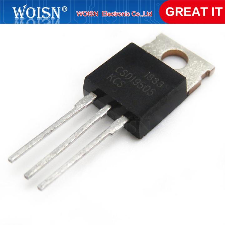 10pcs/lot CSD19505KCS CSD19505 19505KCS TO-220 80V 150A new original In Stock