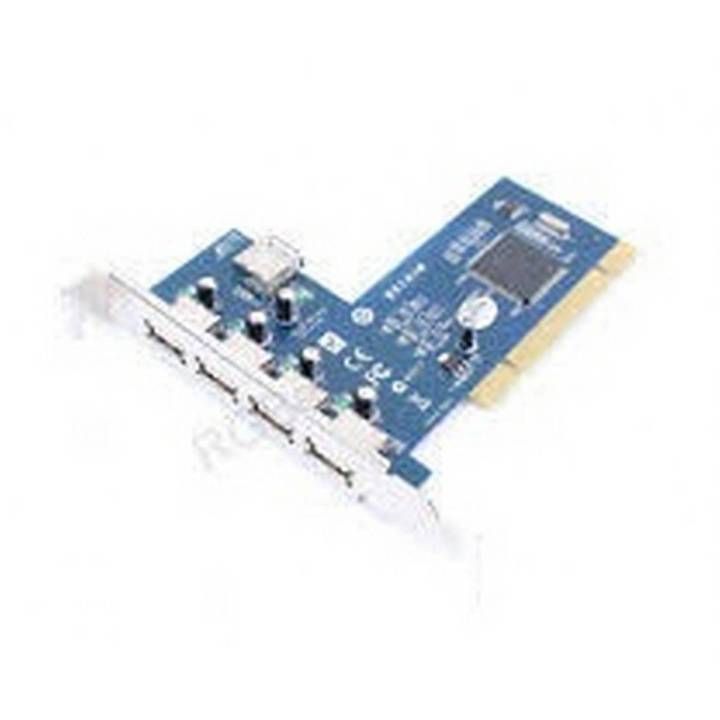BELKIN F5U220-NN REV: 9 USB 2.0 PCI Card 5 Port High Speed Host Controller 4+1 Port 5 Port USB 2.0 PCI Controller interface card 1x internal 4x external 5 Port PCI to USB 2.0 HUB PCI Expansion Card PCI 2.0 USB 5 Port Card for Desktop Computer ( Branded Us