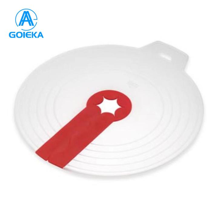 GOIKEA Durable Silicone Blender Cover Silicone Mixer Splatter Guard with Handle Anti-splash Cover for Kitchen Mixer Easy-clean Noise Reduction Food-grade Transparent Protector Favorite Food-grade Silicone