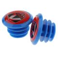 1 Pair Plastic Mountain Bike Handlebar Grip End Plugs Bar Stopper Caps. 