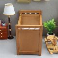 Green Home Dollhouse Baby Bed Smooth Surface Funny Dollhouse Toy Miniatures. 