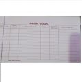 Peon Book, Acknowledgement Book for acknowledging the work done, record maintained in a standard Pad containing particulars of non-postal communications and their receipt by the addressee. 