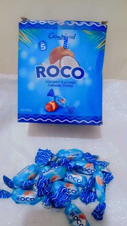 ROCO Coconut Caramel Toffee pack of 50