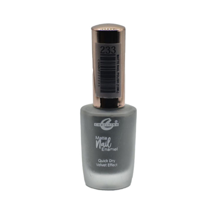 Christine Matte Nail Enamel Shade 233 Nail Polish
