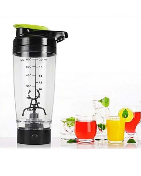 WA Battery Operated Electric Protein Shaker Blender - 600 Ml - Pink