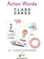 ACTION WORDS FLASH CARDS -8022. 