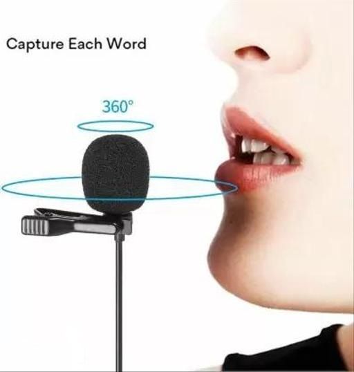 COMPUTER LAPTOP PC Dynamic Lapel Collar Mic Voice Recording Filter Microphone