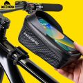 NEWBOLER Bicycle Bag Waterproof Touch Screen Cycling Bag Top Front Tube Frame MTB Road Bike Bag 6.9 Phone Case Bike Accessories. 