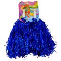 DARK BLUE COLOR CHEERING SQUAD POM POM ( SET OF 2 POM POM ). 