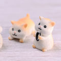 Cute Hamster Mouse Resin Model Statue Miniatures Figurine Home Landscape Decor. 