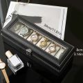6/10/12 Grids Watch Box PU Leather Watch Display Case Storage Box Organizer Watch Jewelry Display Box Gifts For Men/Women Unique Gifts DreamEmporium. 