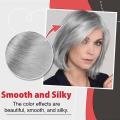 Gray Hair Dye Smoky Gray Punk Style Uni Fashion Hair Product For All Hair Types Long Hair Curly Hair Short Hair Gray Hair Dye. 