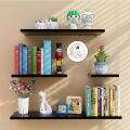 4 Pcs DIYWall Mounted shelves Floating Shelves Book Shelf Storage shelves Wall shelves. 