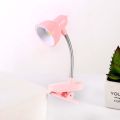 【HOT】 LED Book Light Reading Night Lights Cute Mini Table Lamp 360 Degree Rotatable Student Eye Protection Clip-On Reading Lamp. 