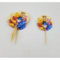 WINNIE THE POOH THEME CUPCAKE TOPPER - PACK OF 10 CUPCAKE TOPPERS - WINNIE THE POOH CUPCAKE TOPPERS. 