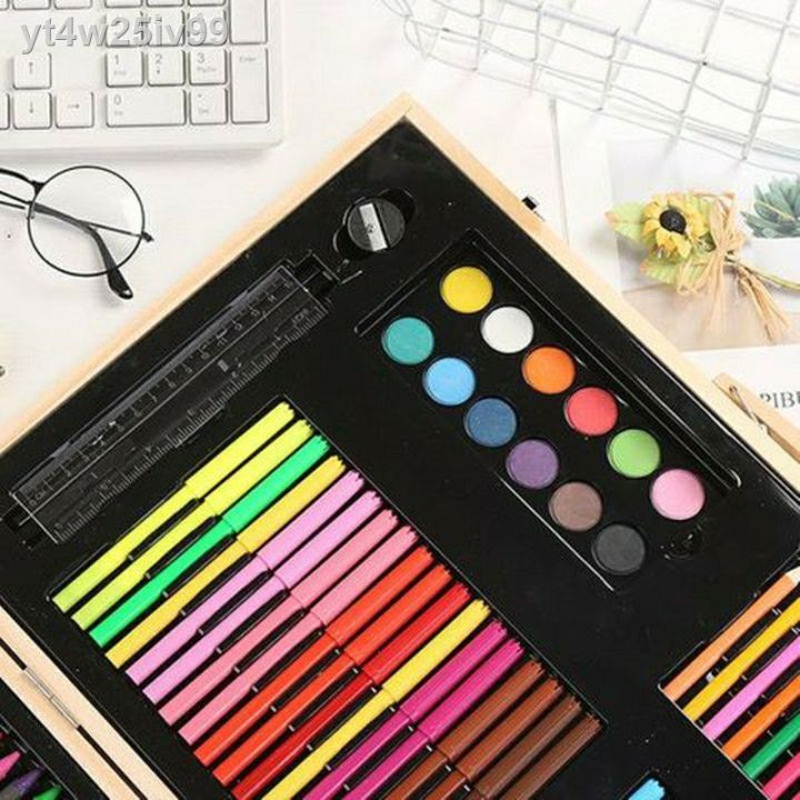 Splendour.%20180%20Pcs%20Premium%20Kids%20Drawing%20Art%20Set%20Wooden%20Box%20Colouring%20Sets,%20Painting,%20Pen,%20Crayon,%20Colour,%20A%20Great%20Birthday%20Gift%20Idea%20-%20Image%208