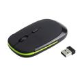 2.4G Slim Wireless Mouse - Tsmine Optical Mice with USB Nano Receiver. 