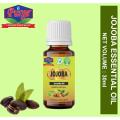 Purge Jojoba Essential Oil 30ml - Organic Cold Pressed | 100% Pure Natural Jojoba Oil | Carrier for Essential Oils, Moisturizer for Skin, Face & Hair, Massage, Soap Making. Made in Spain. 