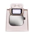 Latest 2024 Original SAIYA T80 ANC Pro 6TH Generation Touch Display TWS Airpods With ANC/ENC Editing High Bass Boosted Sound Quality Tws Bluetooth Wireless Earbuds Airpods 2 Pro For Android and IOS. 