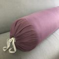 Dansunreve 1PC Bolster Cover Sarung Bantal Solid Color Easy ON/OFF Bolster Pillow Case Feel Comfortable Soft Plain & simple; Hotel/hostel/airbnb use. 