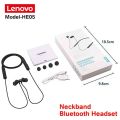 Lenovo HE05 Neckband Headphone (Original). 