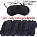 Soft Portable Eye Mask Black Fast Sleeping Eyeshade Cover Eye Masks. 