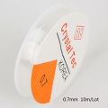 0.4-1.0mm Transparent Elastic Crystal Line For Jewelry Making Beading Rope String Cord Thread. 