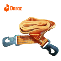 Imported Quality Emergency Car towing rope belt Car Tow Strap Heavy-Duty Tow Recovery Rope, Tow Belt, Rope with Steel Hooks for Cars. 