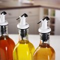 Oil Bottle Cap Oil Lid, Oil Vinegar Bottle Stopper for Pour Oil, Olive Oil, Vinegar, Sauces or Salad Dressing Bottle Dispenser for Home and Kitchen Leak-Proof (Bottle Not Included). 