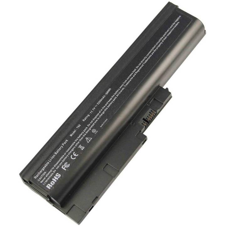 Laptop Battery  6 Cell IBM ThinkPad R60, R60e, R61  P/N: 40Y6797