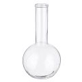 Kicute 100/150/250ml Flat Bottom Glass Flask Short Neck Distillation Flask Laboratory Boiling Bottle Lab Supplies Glassware Kit. 