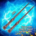 2 Piece Light Up Magic Wizard Wands Sound Illuminating Toy Wand. 