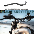 Universal Fat Bar Handle Style for Bike 22mm - Black. 
