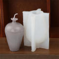 3D Plaster Decorative Epoxy Ornaments Resin Mold Desktop Molding Office Home Silicone Art Vase Resin Mold Candle Molds. 
