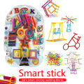 Smart Sticks Building Blocks Toys Set for Boys Girl Kids Children - Smart Stick DIY stick puzzle Plastic Early Educational Blocks toys - 98 PCS puzzle. 