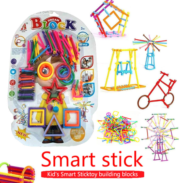 Fashion stick building toys