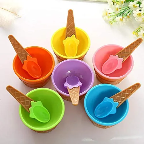 2Pc%20Set%20Ice%20Cream%20Solid%20Bowl%20with%20Spoon,%20Plastic%20BPA-Free%20Ice%20Cream%20Cone%20Shape%20Cup.%20-%20Image%203