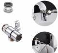 Faucet Divider Washbasin Faucet Adapter Bathroom Sink Splitter Water Tap Connector For Toilet Bidet Shower Kitchen Accessories. 