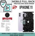 APPLE IPHONE 11 FULL BACK 360 premium Protection Skin Wrap full cover Premium Quality sheet Apple iphone 11. 