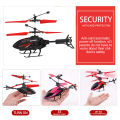 Remote Control Helicopter Cool Electric Airplane Toys for Kids RC Helicopter with LED Toys for Boys and Girls. 