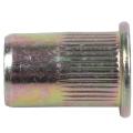 QUANBU 20pcs Flat Head Metric Steel M10 Blind Insert Rivet Nut Rivnut. 