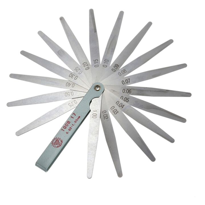 Sourcing Map 10pcs Mn Steel Feeler Gauge 0.9mm Thickness 150mm Length Metric Filler Thickness Gage Gap Measuring Tool Single Blade