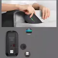 HP Mouse RGB Backlit Rechargeable Original Wireless Gaming Dual Mode Silent Click Free Mousepad Included. 