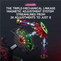 QY X Man Tornado V4 M UV Coated 2024 Stickerless 3x3 Magnetic Speed ​​Cube (Pioneer UV Version) (Flagship version)). 