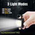 USB Rechargeable Type-C Charging Keychain Light. 