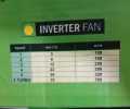 Khurshid Inverter Fan Eco 35watts AC Ceiling Fan- Remote Control Copper Winding 56 inches. 