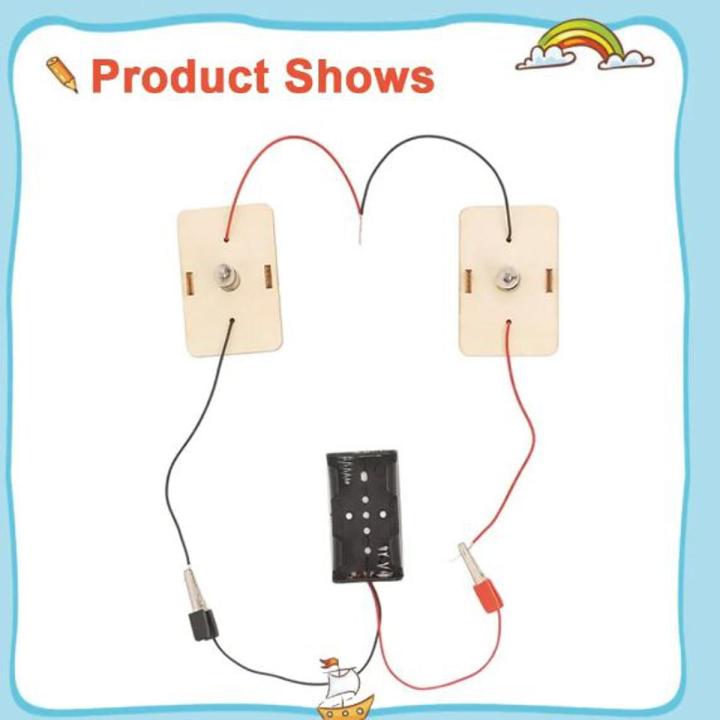 EDUCATIONAL SERIAL AND PARALLEL CIRCUIT STEM TOY FOR KIDS (DIY TYPE)
