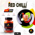 Premium Organic Red Chili Powder (Lal Mirch Powder) – 100% Pure Fine Ground Spice for Curries, Spice Blends & Marinades – 165g. 